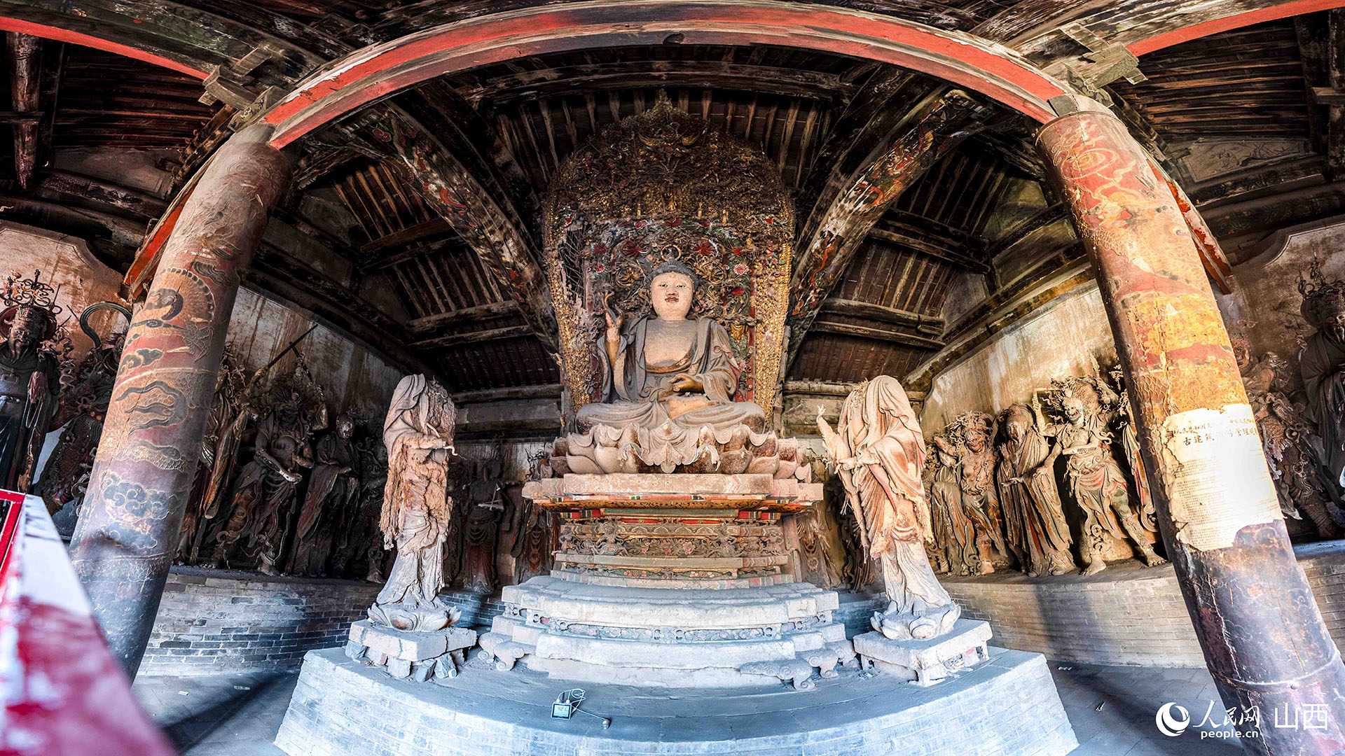  國(guó)保山西·映像高平丨方寸之間看鐵佛寺彩塑的“木骨鐵魂”